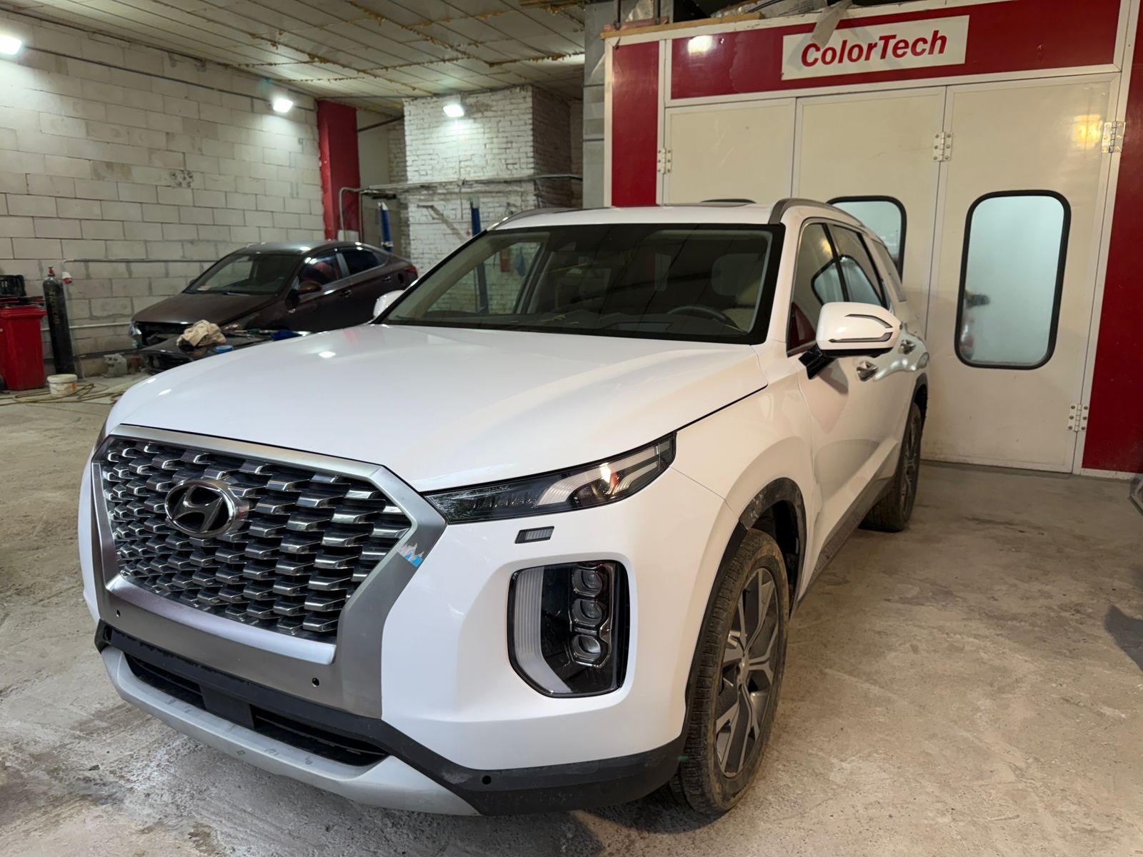 Восстановление Hyundai после столкновения