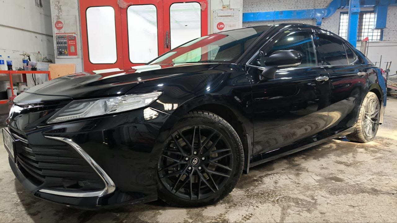 Восстановление боковой части Toyota Camry